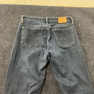 Lucky Brand Jeans Womens 6/28 Blue Medium Wash Straight Leg Stretch Denim